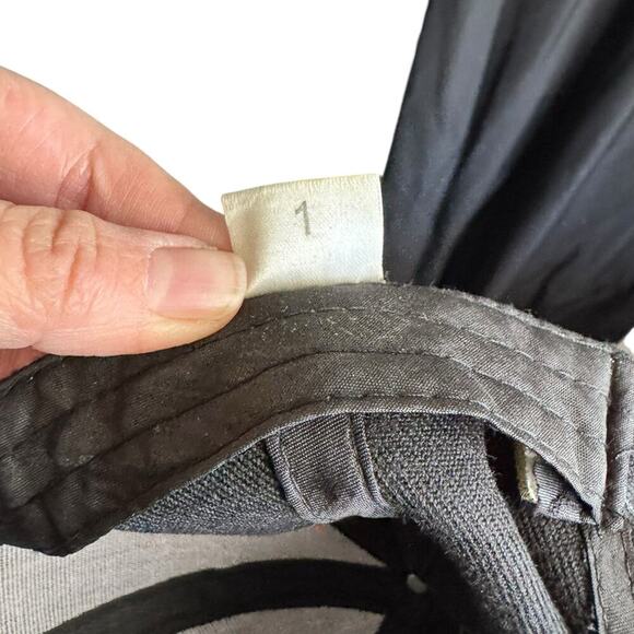 Harley Davidson Motorcycles Black Orange Flame Adjustable Hat Cap Velcro Back OS - Picture 9 of 9